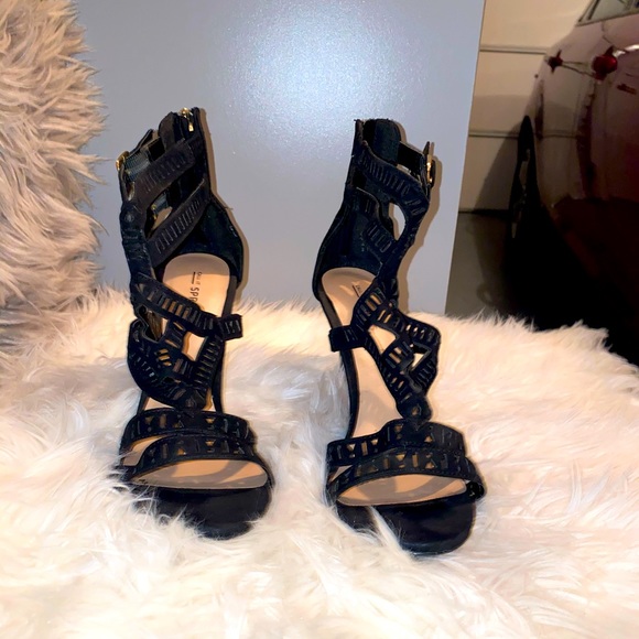 Call it Spring Black heels - Picture 1 of 3